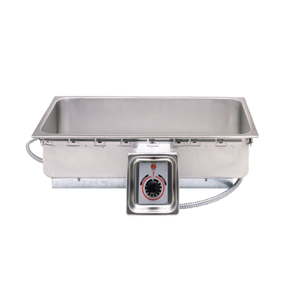 011-TM43DUL Drop-In Hot Food Well w/ (1) 4/3 Size Pan Capacity, 120v