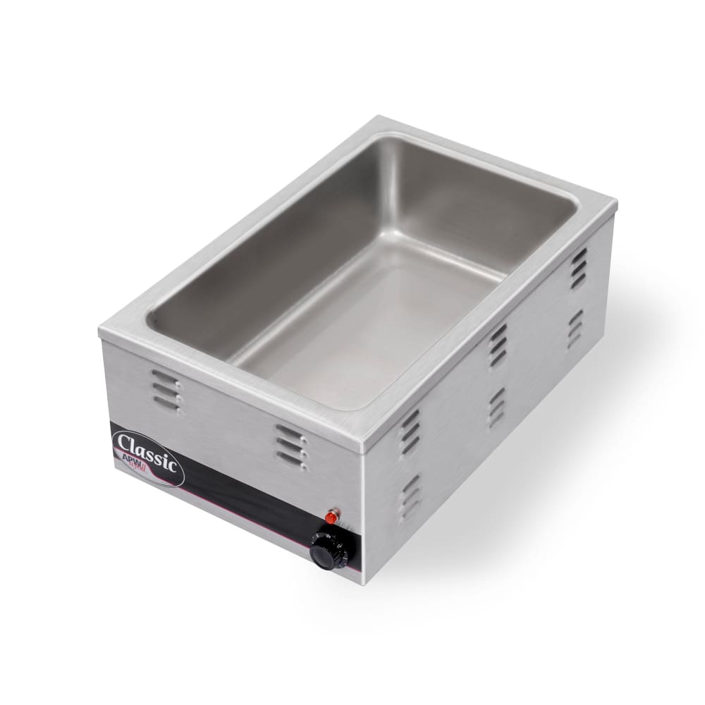 011-W43V Countertop Food Warmer - Wet w/ (4) 1/3 Pan Wells, 120v