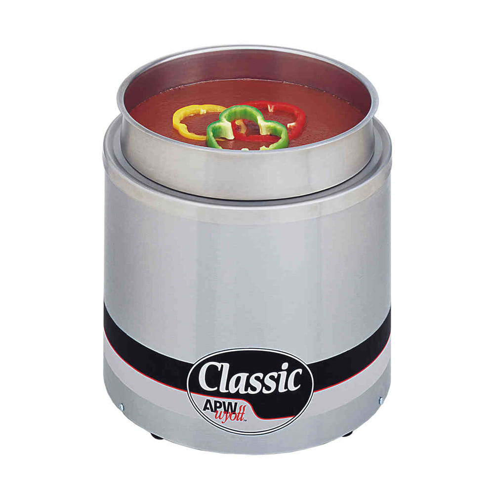 011-RW2V 11 qt Countertop Soup Warmer w/ Thermostatic Controls, 120v