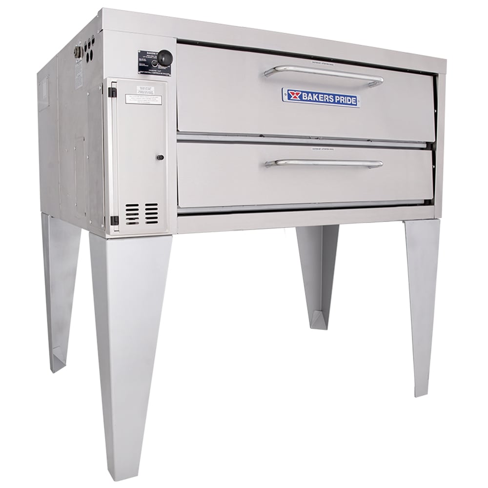 455-351NG Super Deck Floor Model Single Pizza Deck Oven - Natural Gas
