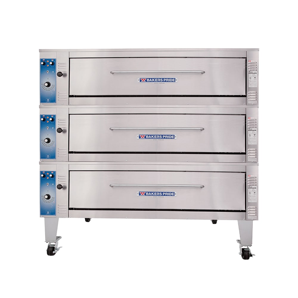 455-ER31257362083 Super Deck Floor Model Triple Multi-Purpose Deck Oven - 208v