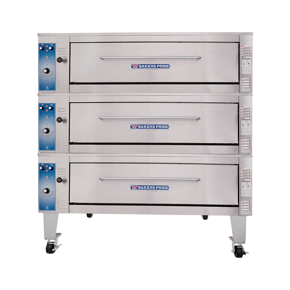 455-ER31238362083 Super Deck Floor Model Triple Multi-Purpose Deck Oven - 208v