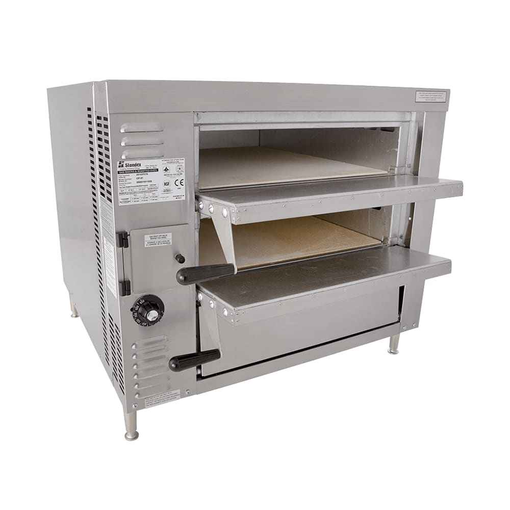 455-GP61LP HearthBake Countertop Double Multi-Purpose Deck Oven - Liquid Propane