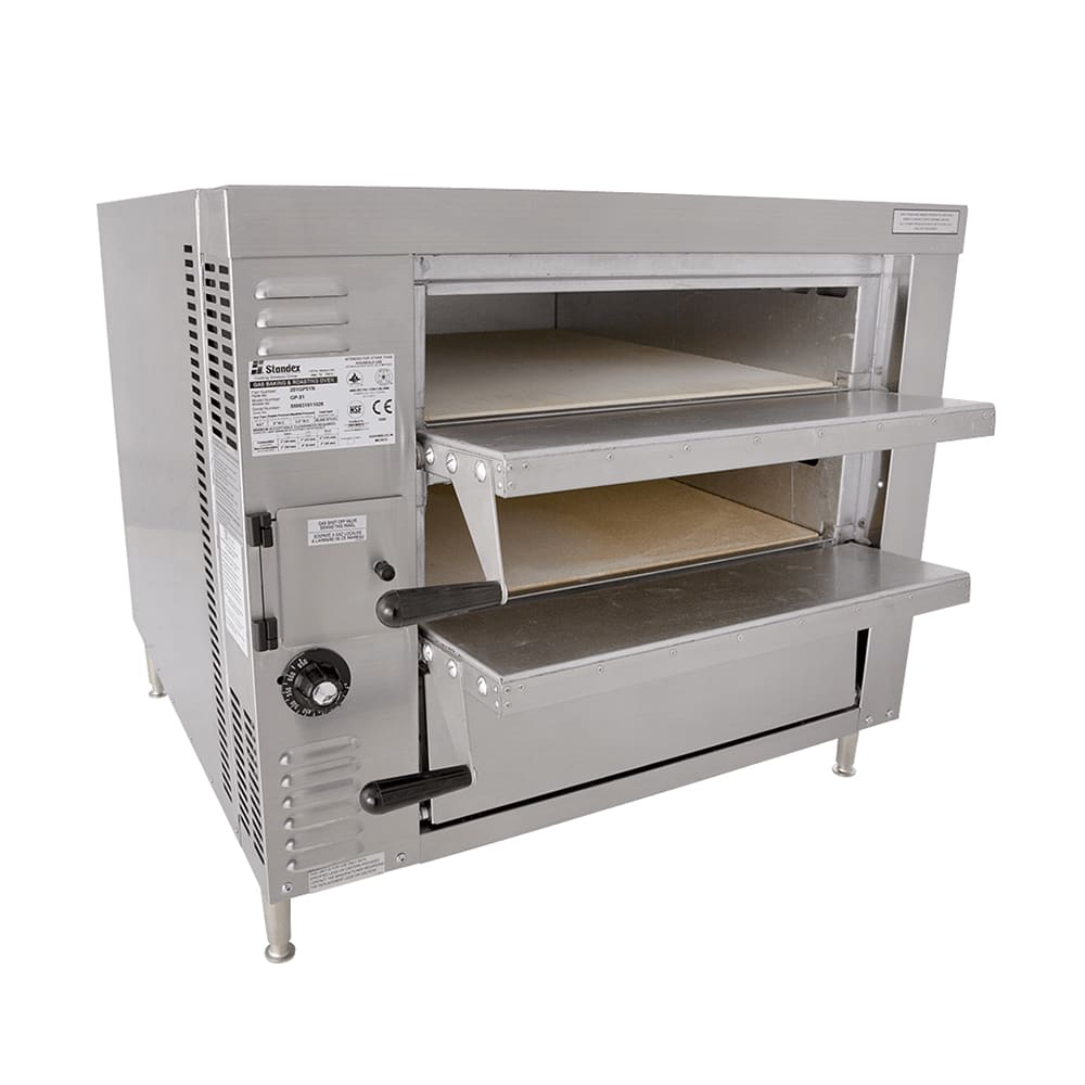 455-GP61HPLP HearthBake Countertop Double Multi-Purpose Deck Oven - Liquid Propane