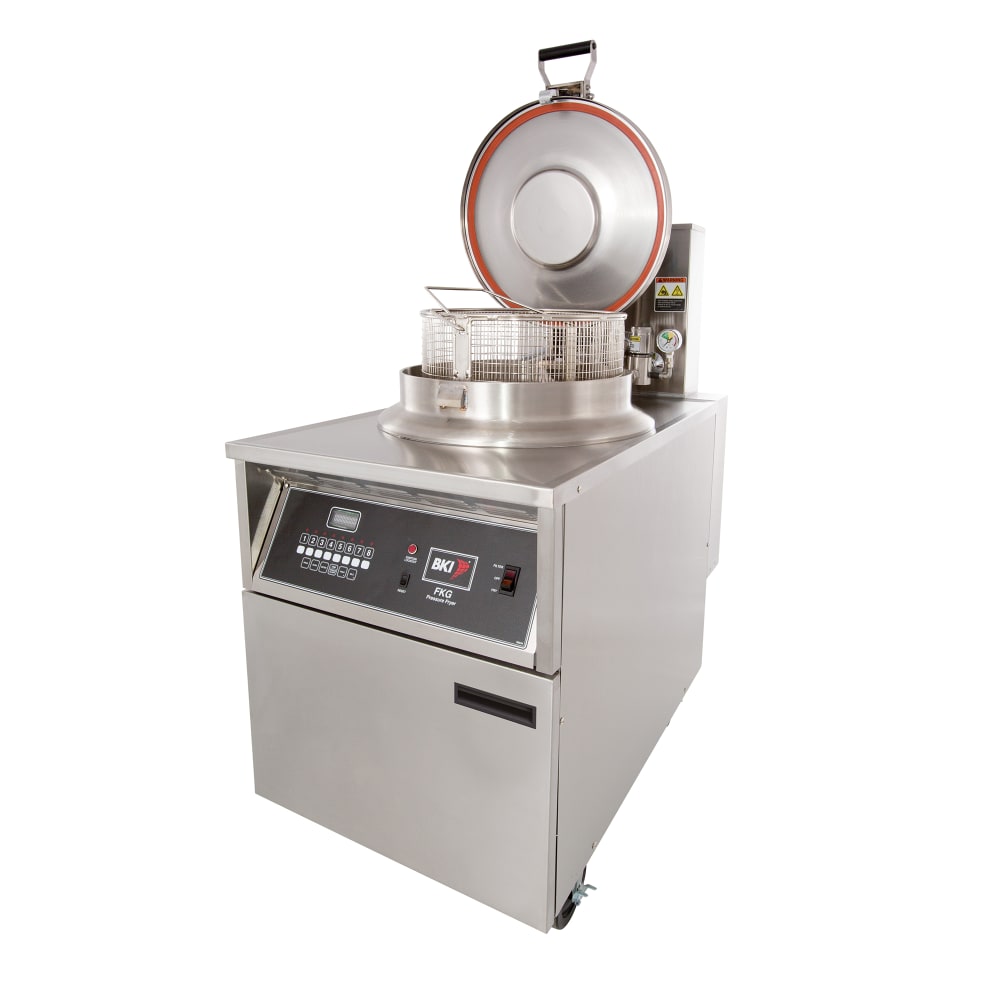 BKI FKG-FC 75 lb Natural Gas Pressure Fryer
