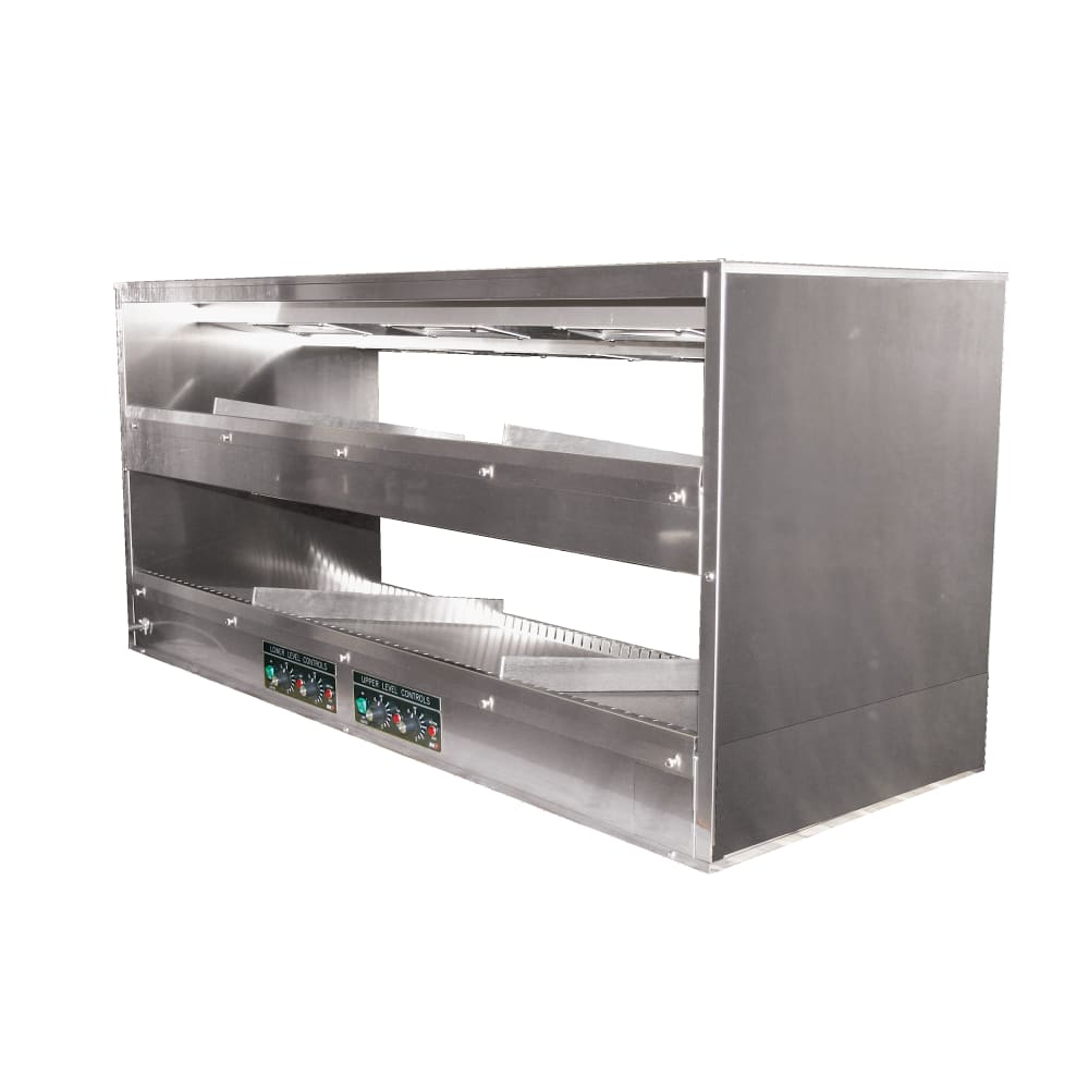 559-2TSM5024L 50" Self Service Countertop Heated Display Shelf - (2) Shelves, 120v