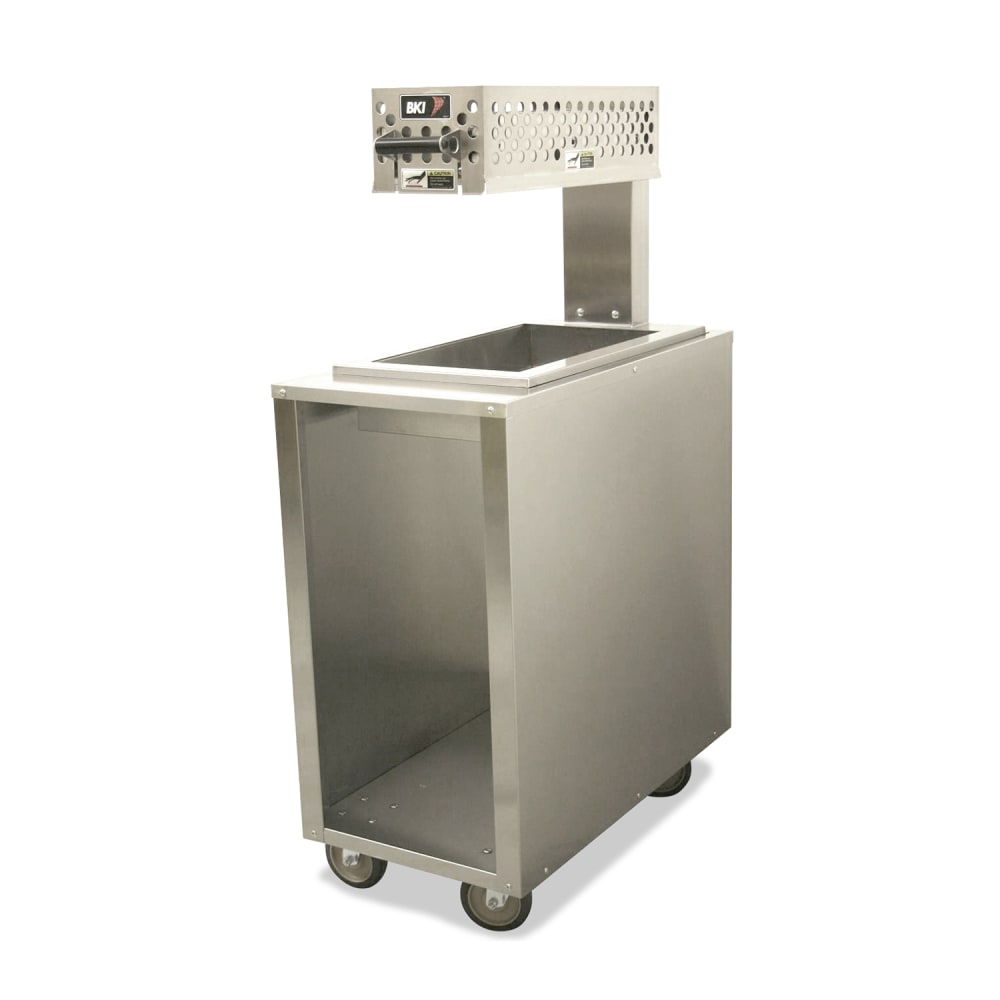 559-WS15STC 18" Freestanding Fry Warmer Dump Station - Rod Type, 120v