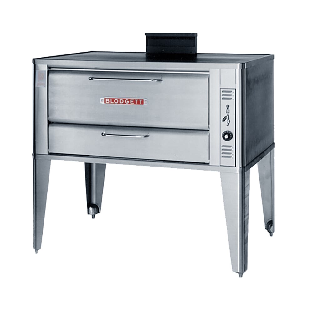 015-951DOUBLENG Floor Model Double Multi-Purpose Deck Oven - Natural Gas