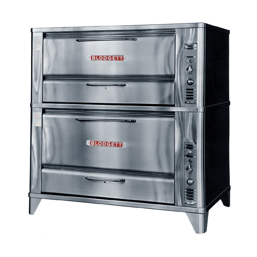 015-961966LP Floor Model Double Multi-Purpose Deck Oven - Liquid Propane