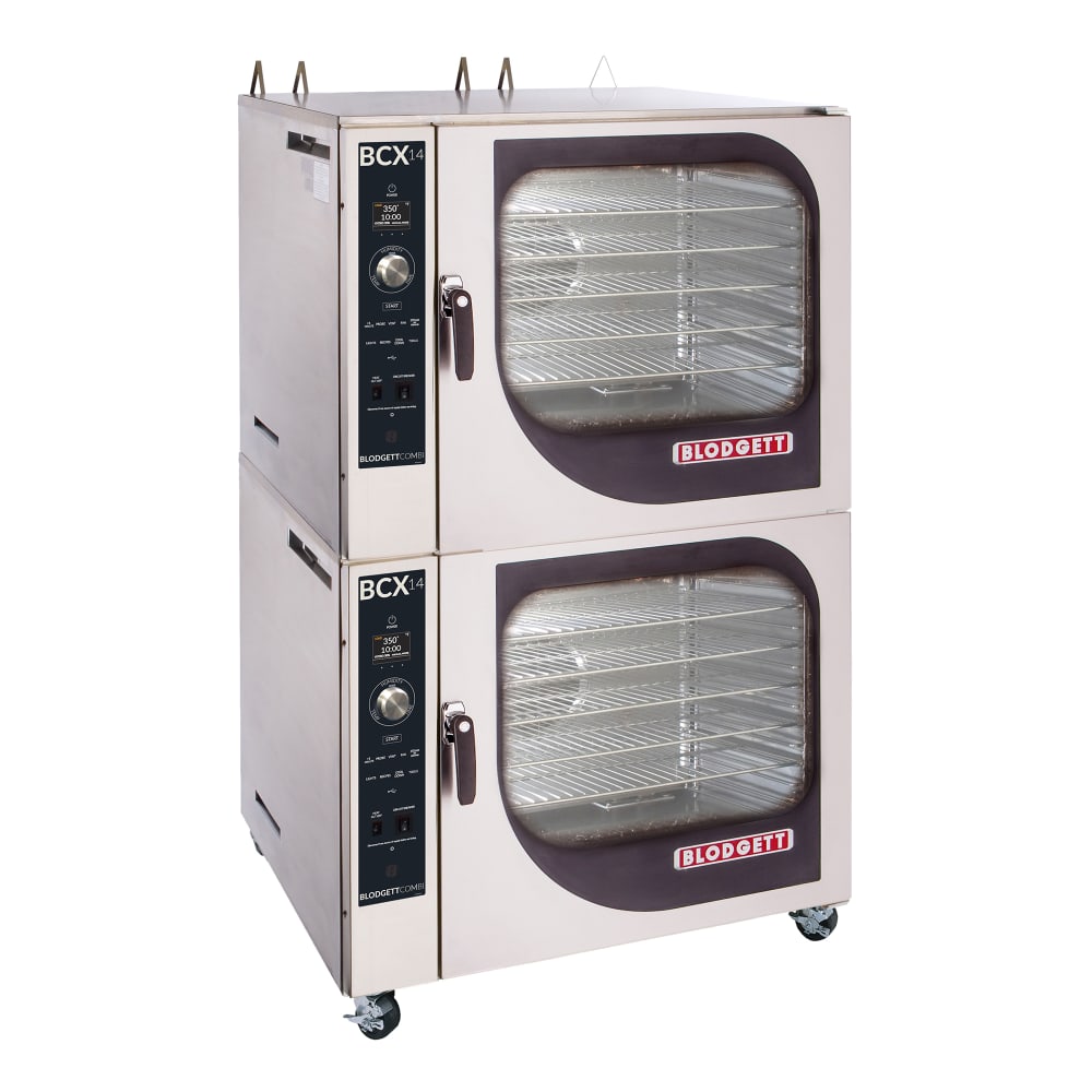 015-BCX14GDOUBLENG Double Full-Size Combi Oven - Boiler Based, Natural Gas
