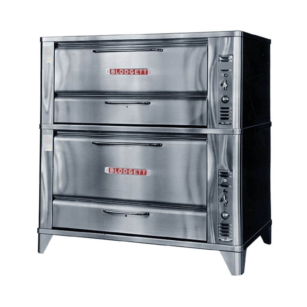 015-961966NG Floor Model Double Multi-Purpose Deck Oven - Natural Gas