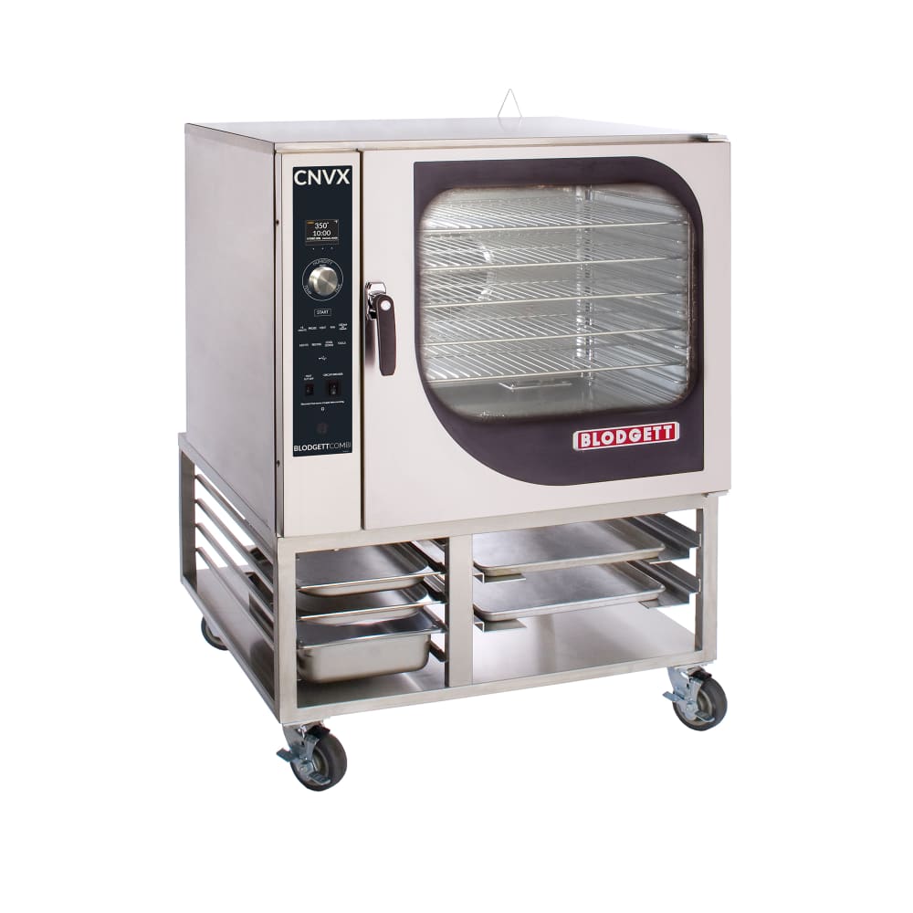 015-CNVX14GSGLLP Single Full Size Liquid Propane Gas Convection Oven - w/ Floor Stand, 65,000 BTU...