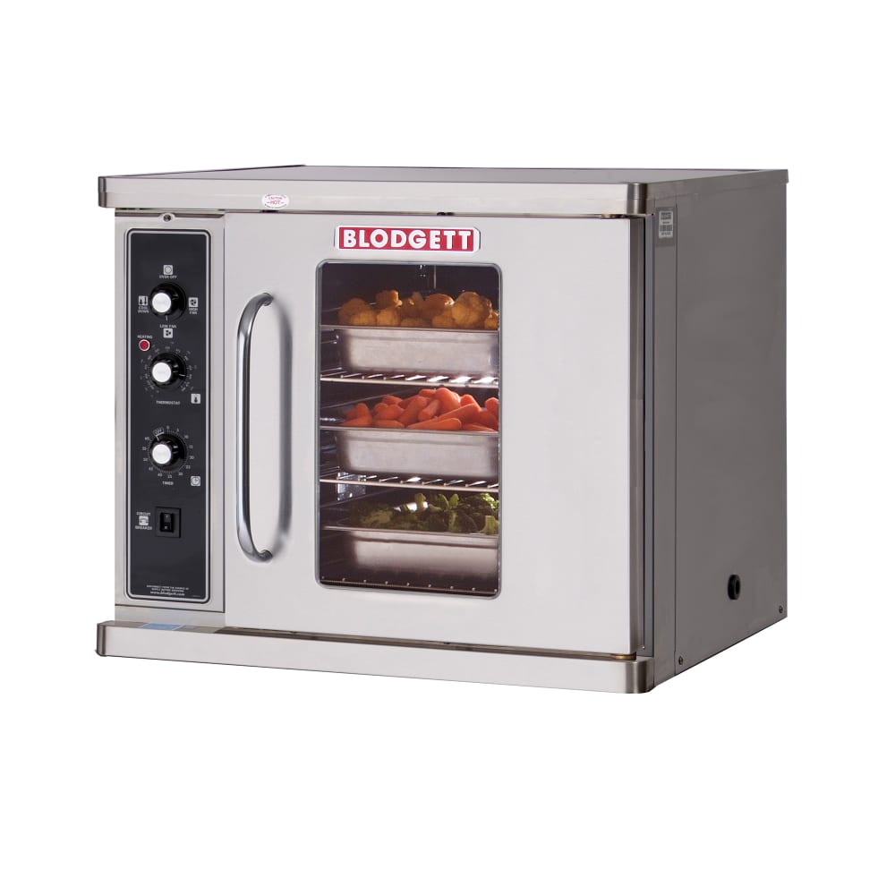 015-CTBRB2083 Single Half Size Electric Convection Oven - 5.6kW, 208v/3ph