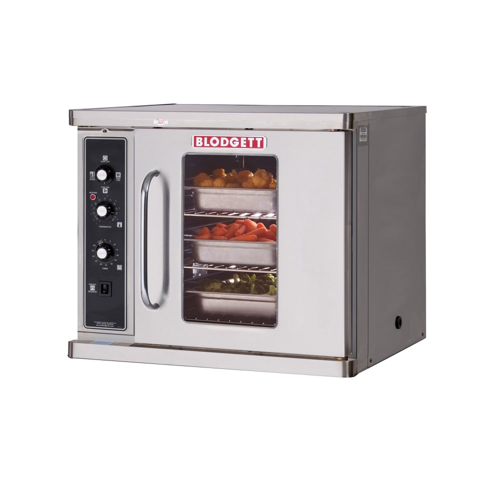 015-CTBRA2081 Single Half Size Electric Convection Oven - 5.6kW, 208v/1ph