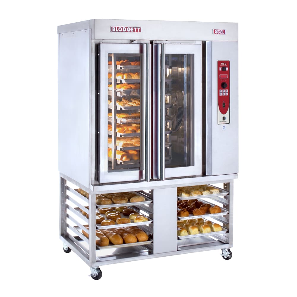 015-XR8GSSTANDLP Liquid Propane Rotating Rack Oven - 120v/1ph