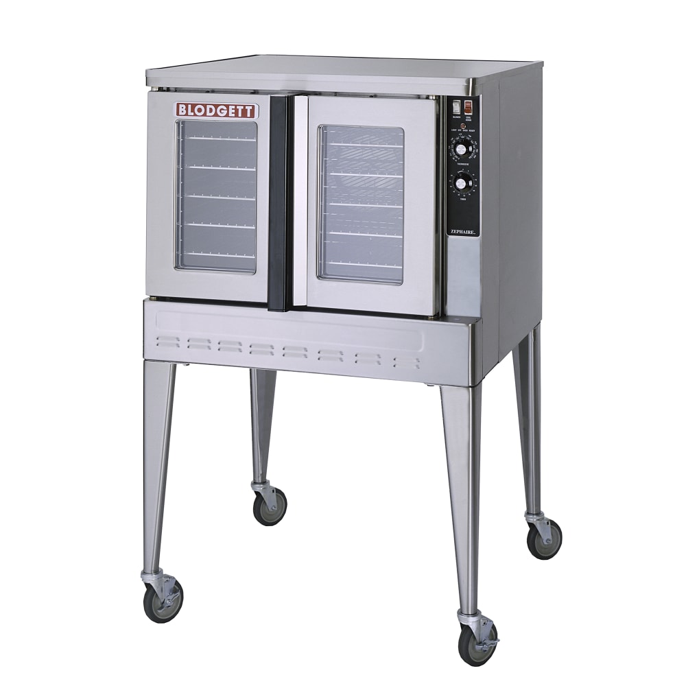 015-ZEPH1GSGLMNG Zephaire Single Full Size Natural Gas Convection Oven - 50,000 BTU