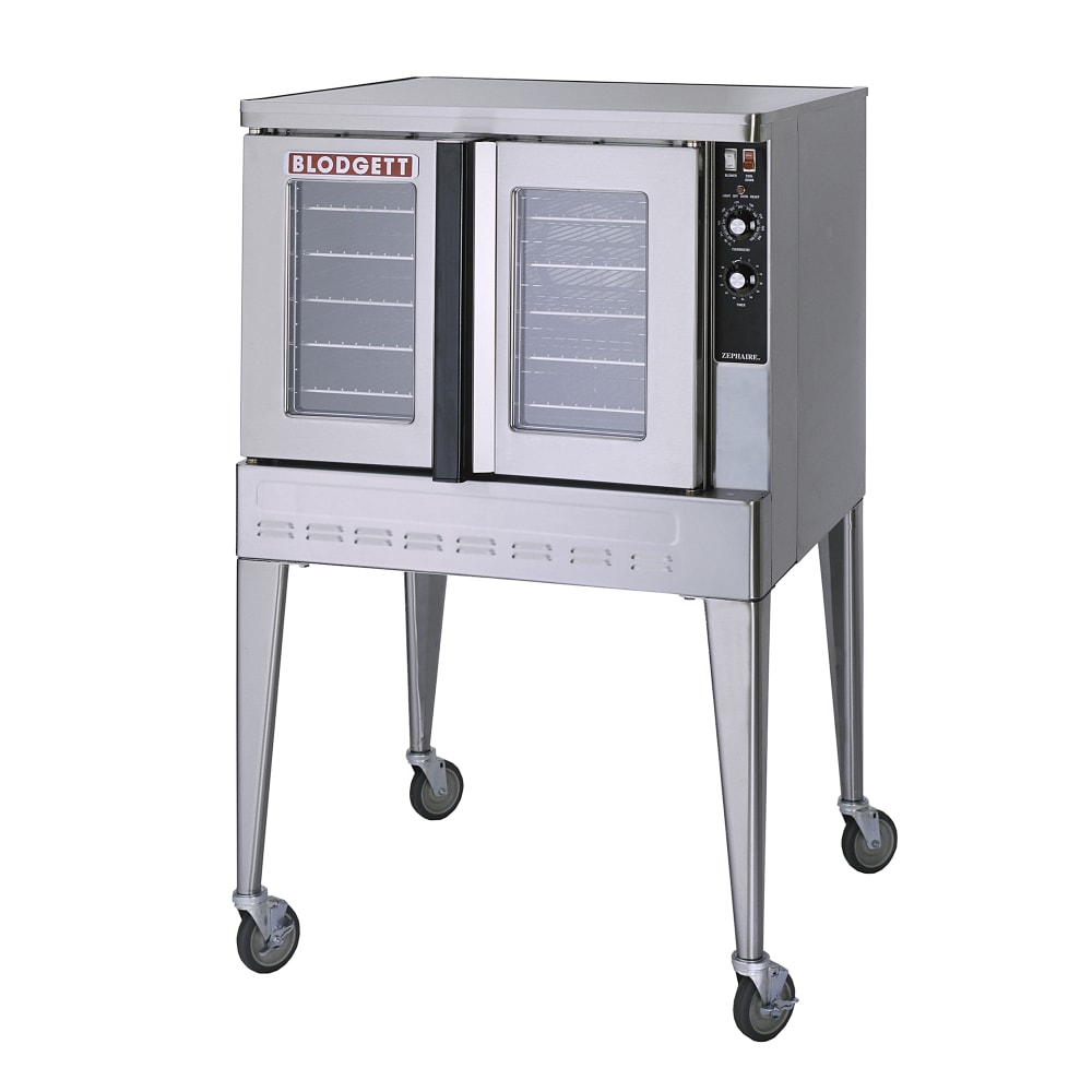 015-ZEPH1GSGLMLP Zephaire Single Full Size Liquid Propane Gas Convection Oven - 50,000 BTU