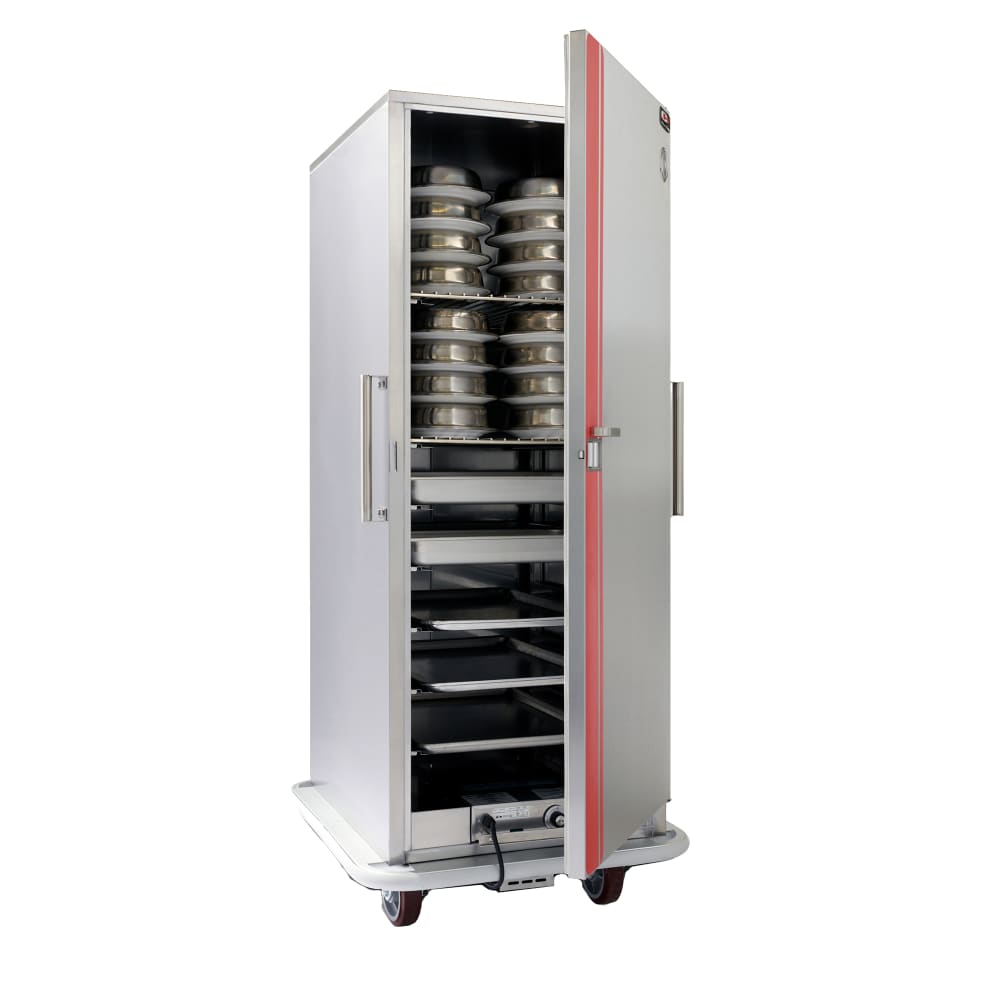 503-BB1824 Heated Banquet Cart - (24) Plate Capacity, Stainless, 120v