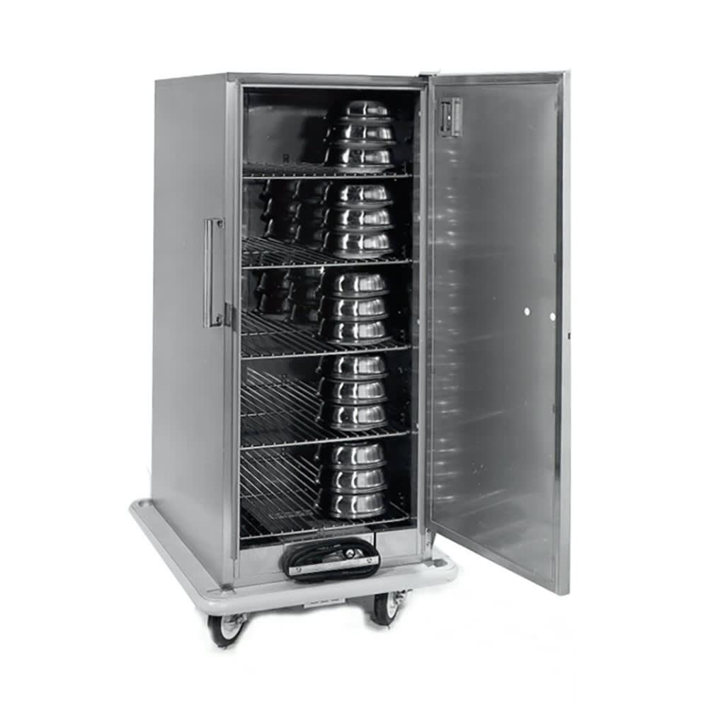 503-BB64 Heated Banquet Cart - (84) Plate Capacity, Stainless, 120v