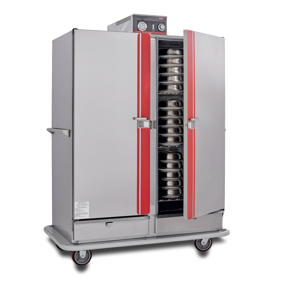 503-BB1100 Heated Banquet Cart - (96) Plate Capacity, Stainless, 120v