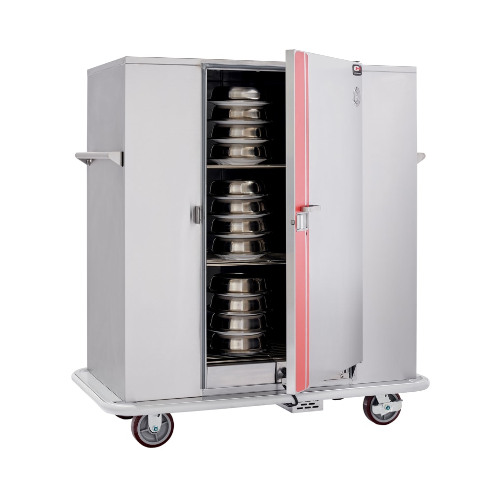 503-BB72 Heated Banquet Cart - (90) Plate Capacity, Stainless, 120v