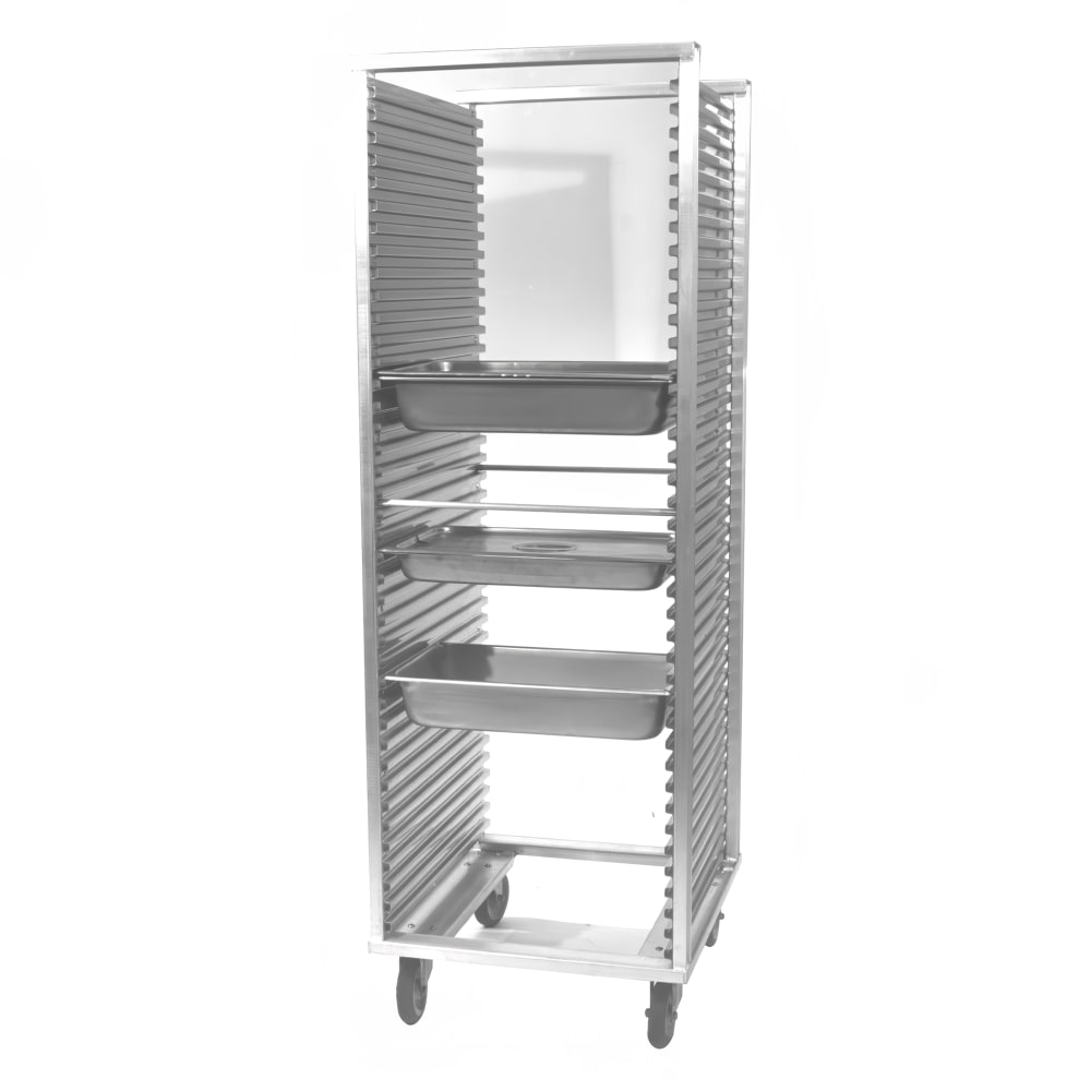 503-O8678 40 1/2"W 78 Sheet Pan Rack w/ 1 1/2" Bottom Load Slides