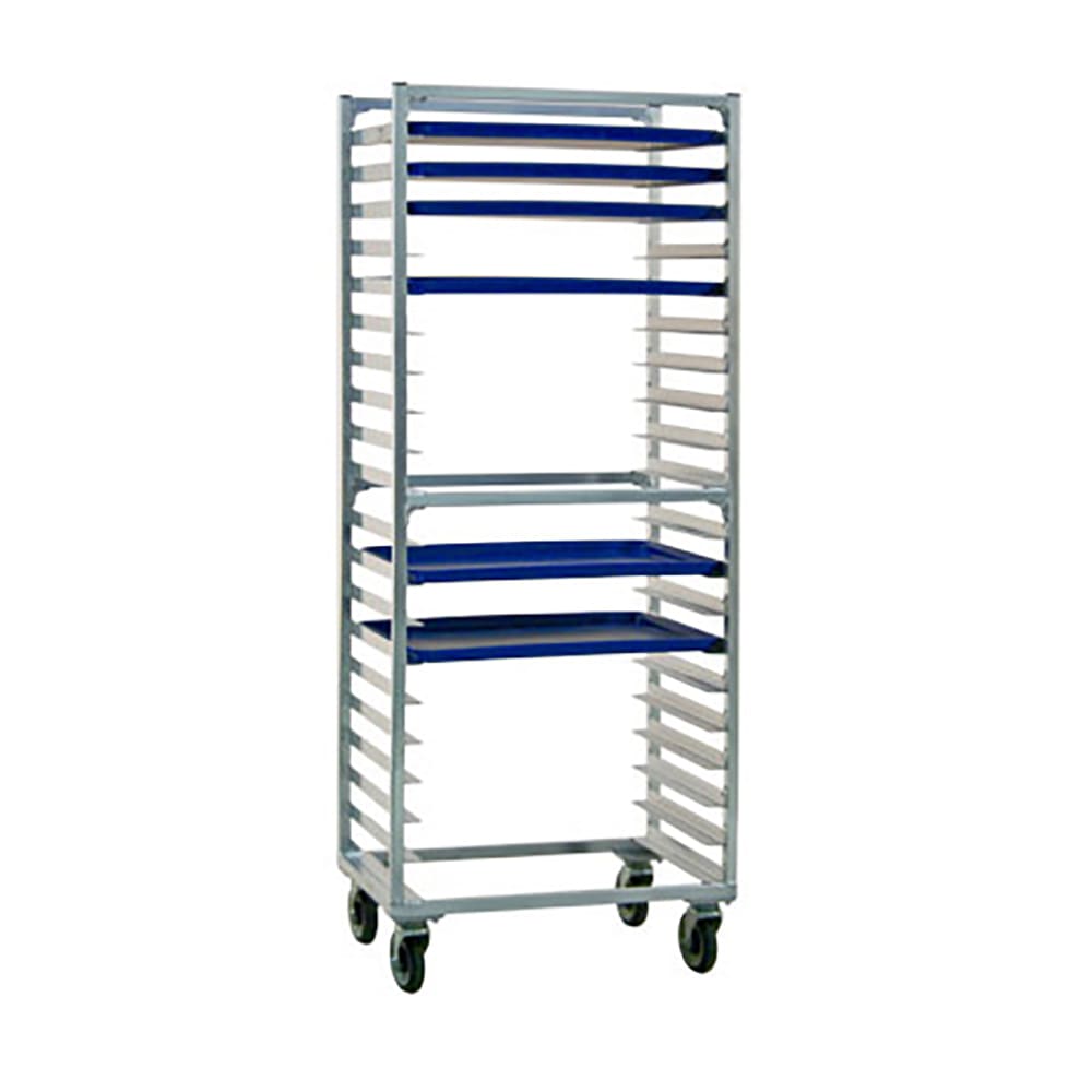503-O8616W 28 5/8"W 16 Sheet Pan Rack w/ 3" Bottom Load Slides