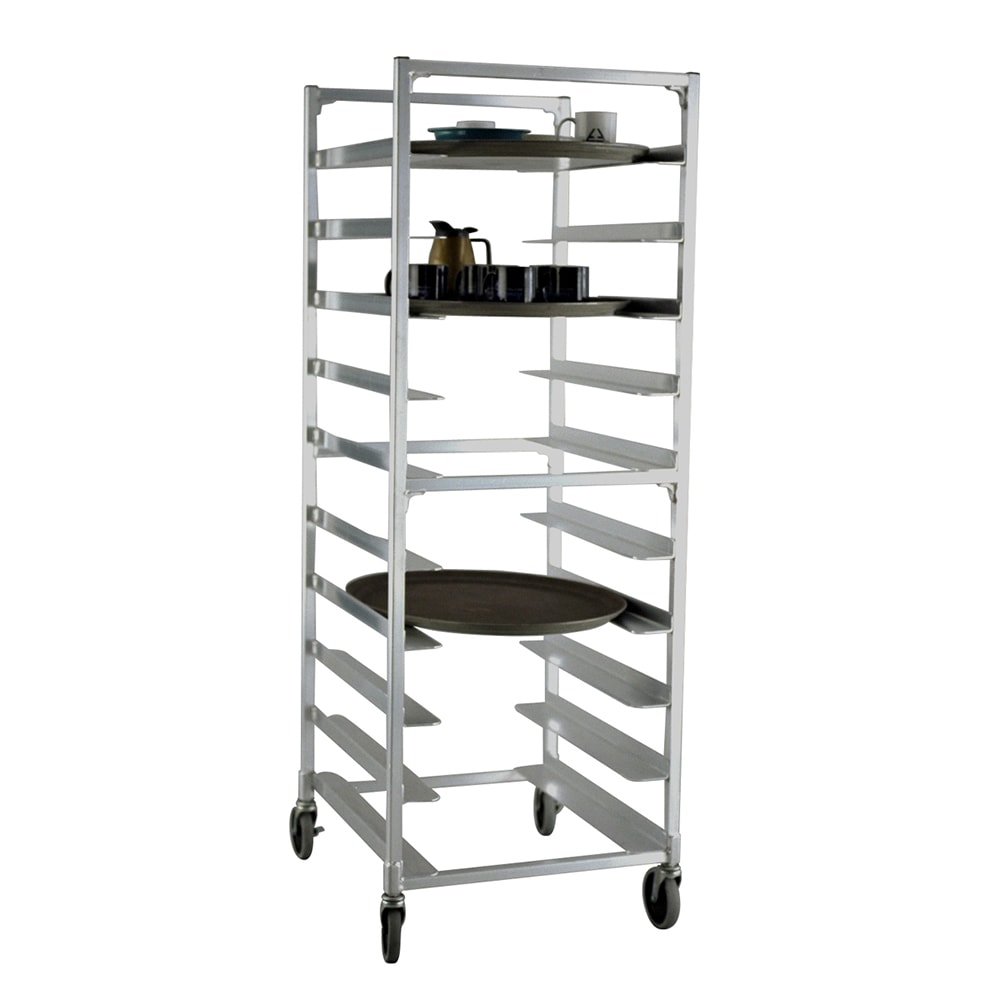 503-O1610 26 1/2"W 10 Sheet Pan Rack w/ 6" Bottom Load Slides