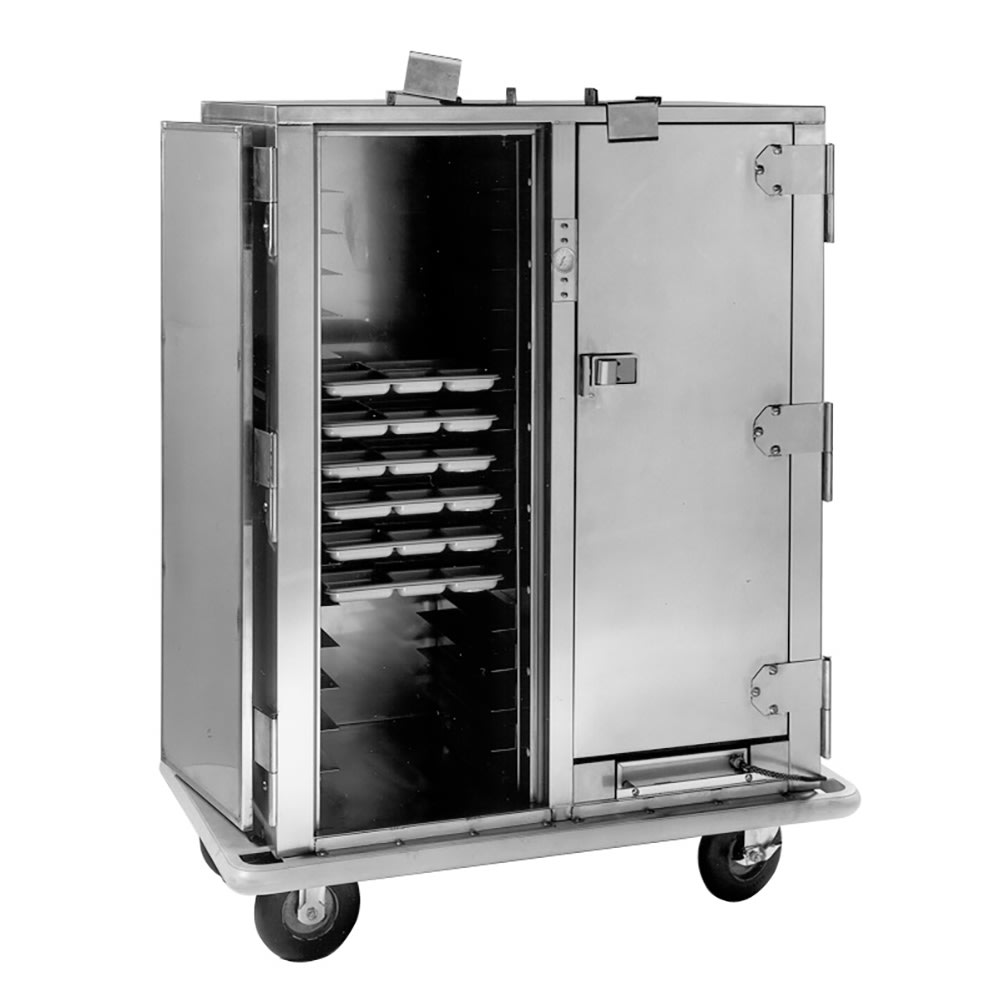 503-PH1410 3/4 Height Insulated Mobile Heated Cabinet w/ (15) Tray Capacity, 120v