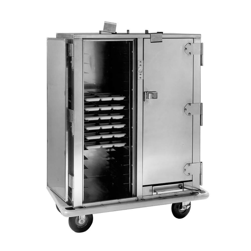 503-PH1430 3/4 Height Insulated Mobile Heated Cabinet w/ (45) Tray Capacity, 120v