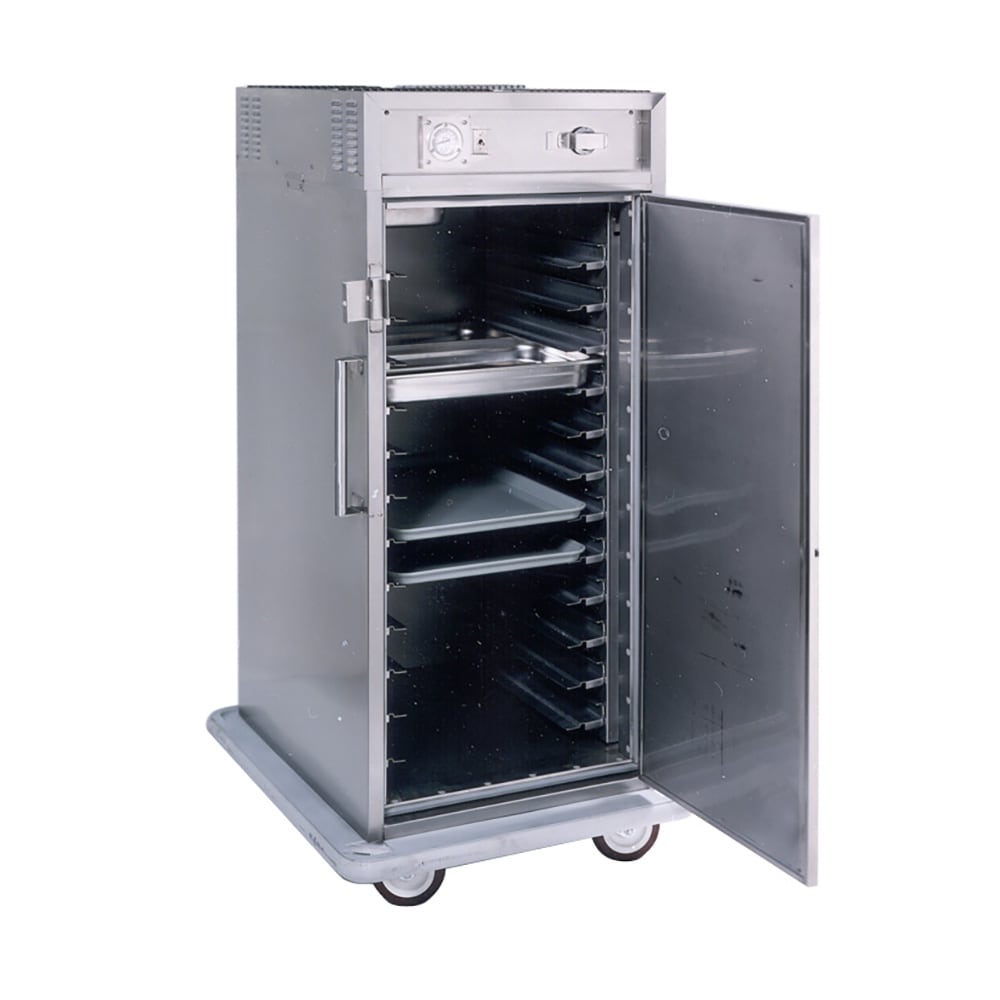 503-PH1820 3/4 Height Insulated Mobile Heated Cabinet w/ (12) Pan Capacity, 120v