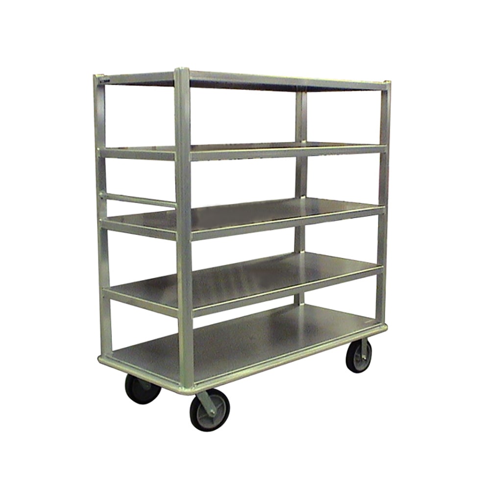503-T543 Queen Mary Cart - 3 Levels, 1800 lb. Capacity, Aluminum, Marine Edges