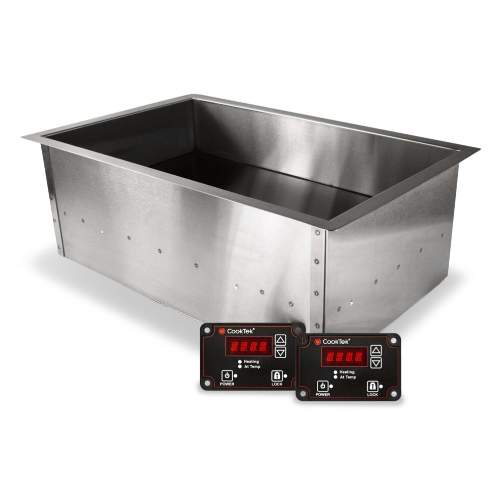084-IHW06224 SinAqua™ Drop-In Hot Food Well w/ (1) Full Size Pan Capacity - 200-240v/1ph
