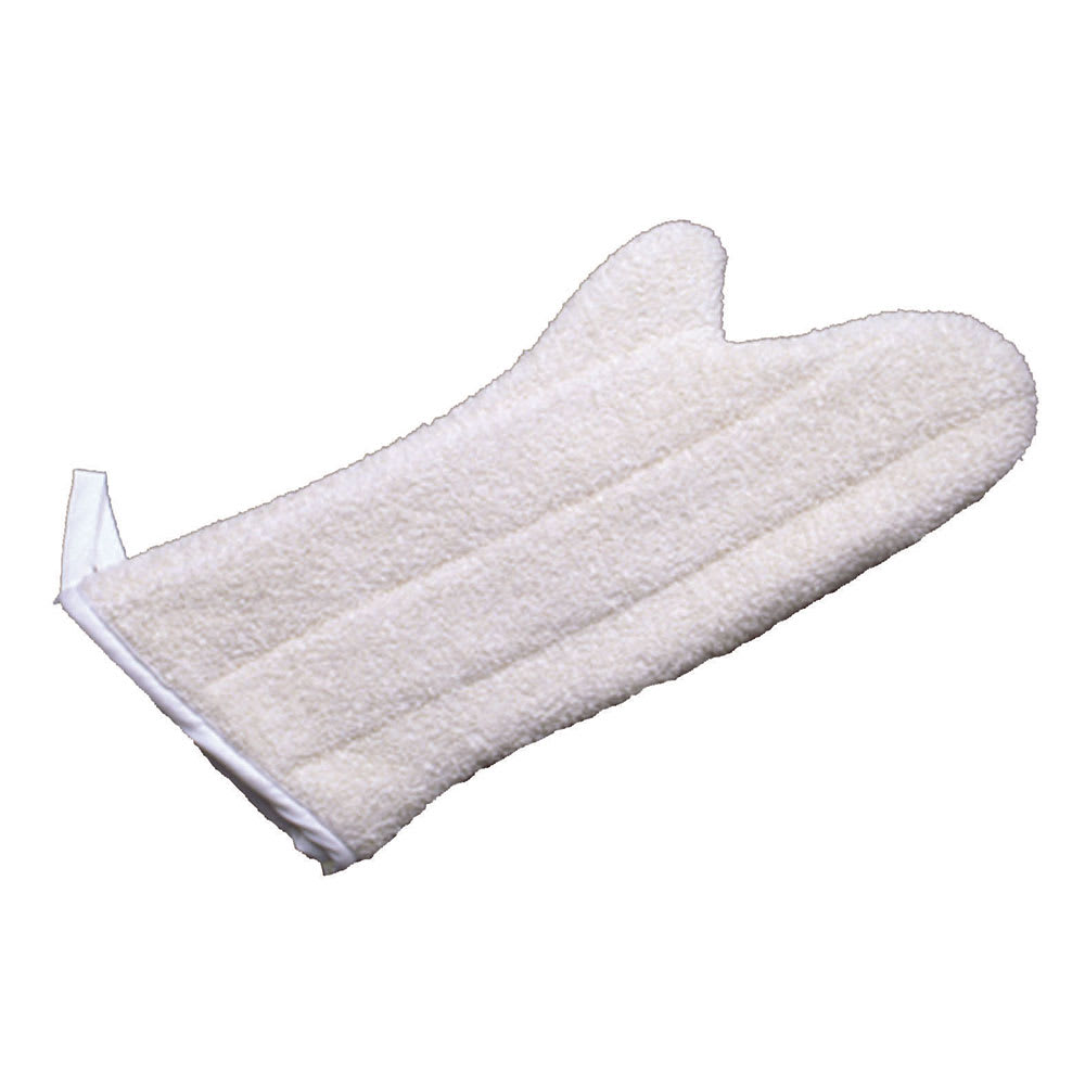 752-CLTTSBOM7BE1 17" Conventional Oven Mitt w/ Silicone Lining - Terry, Beige