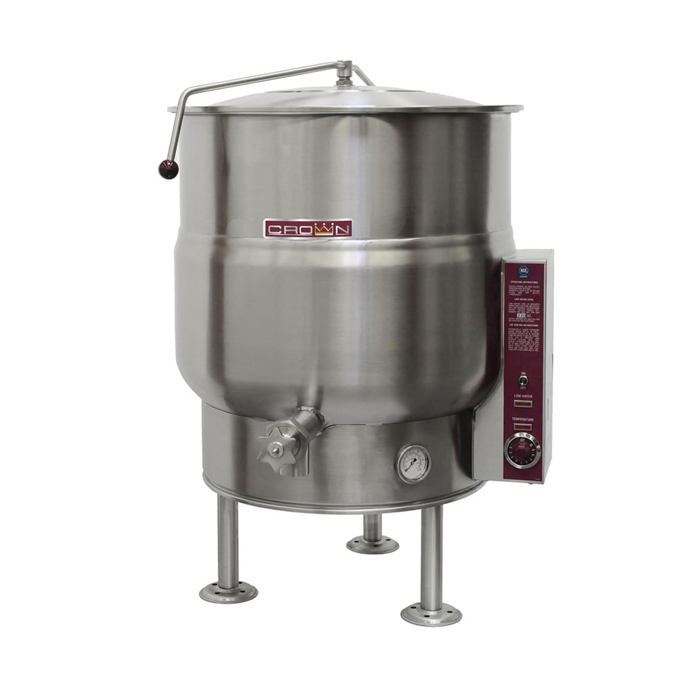 972-EL252083 25 gal. Steam Kettle - Stationary, 2/3 Jacket, 208v/3ph