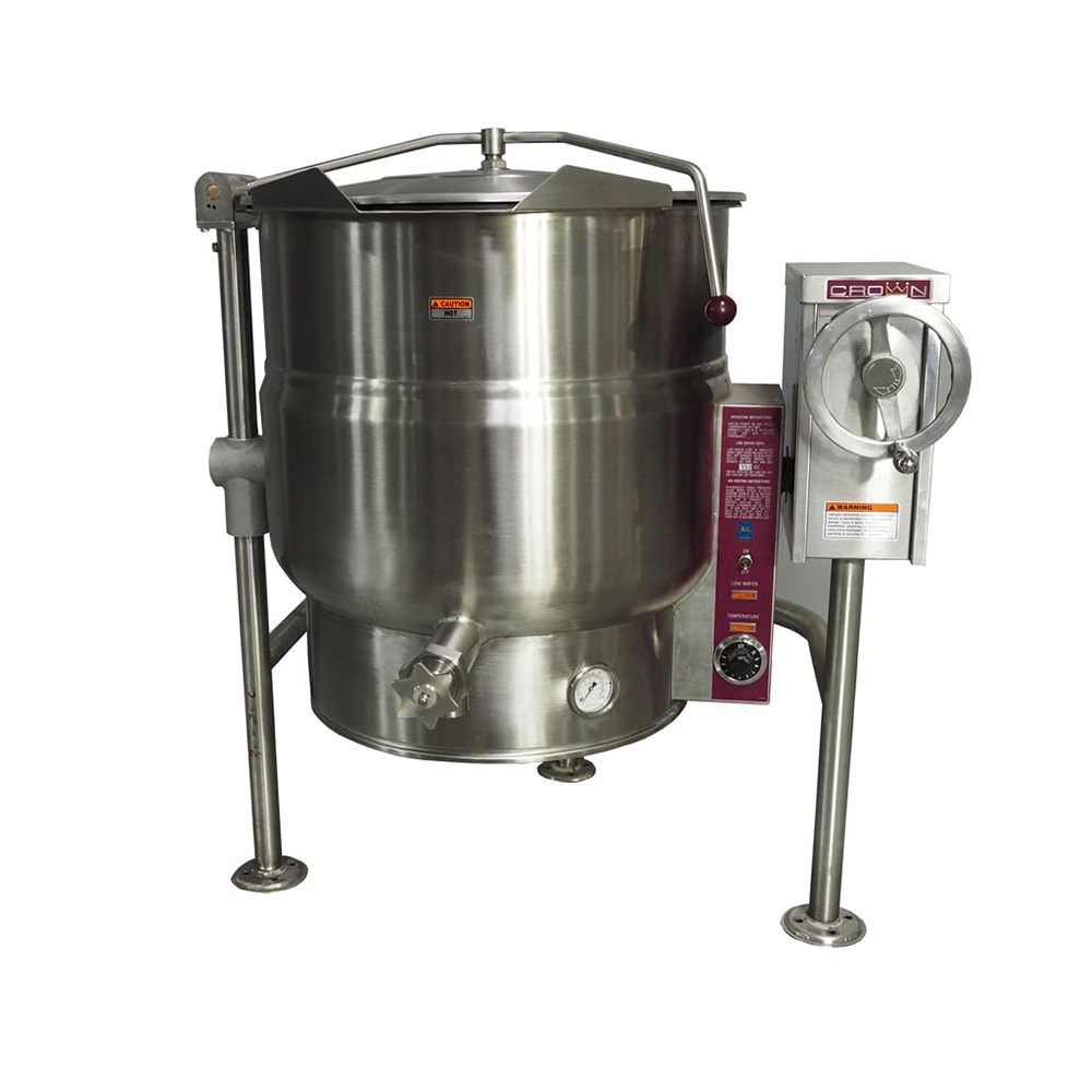 972-ELT302083 30 gal. Steam Kettle - Manual Tilt, 2/3 Jacket, 208v/3ph