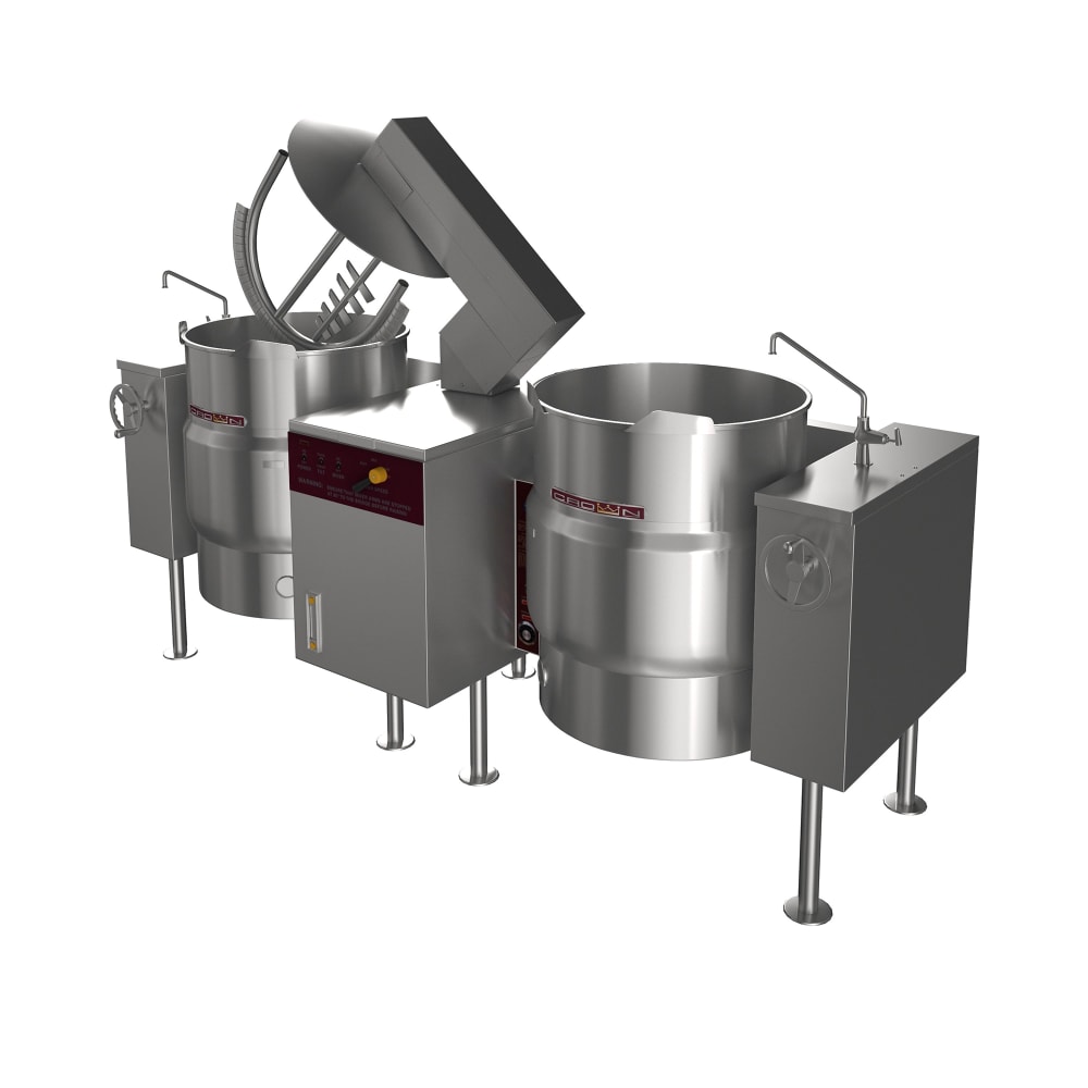 972-ELTM8022083 (2) 80 gal. Steam Kettles - Power Tilt, 2/3 Jacket, 208v/3ph