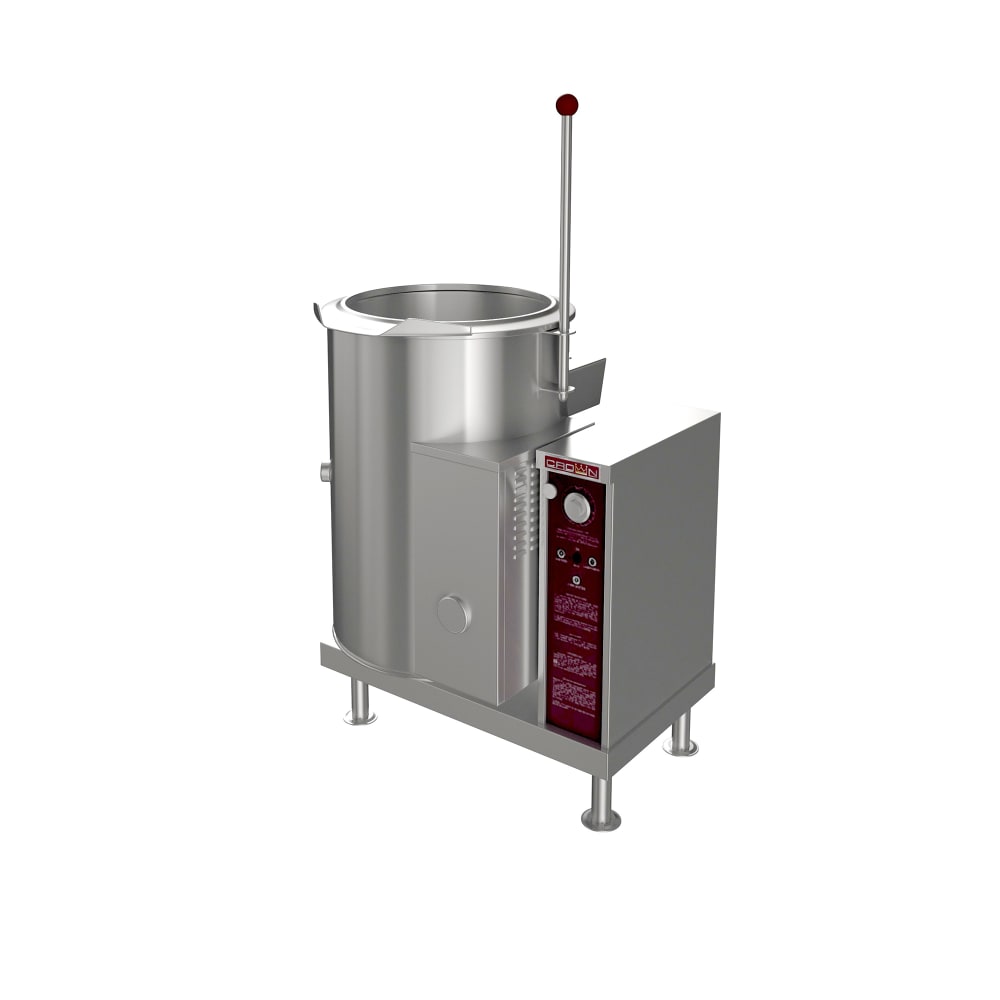 972-GC12NG 12 gal. Steam Kettle - Manual Tilt, 2/3 Jacket, Natural Gas