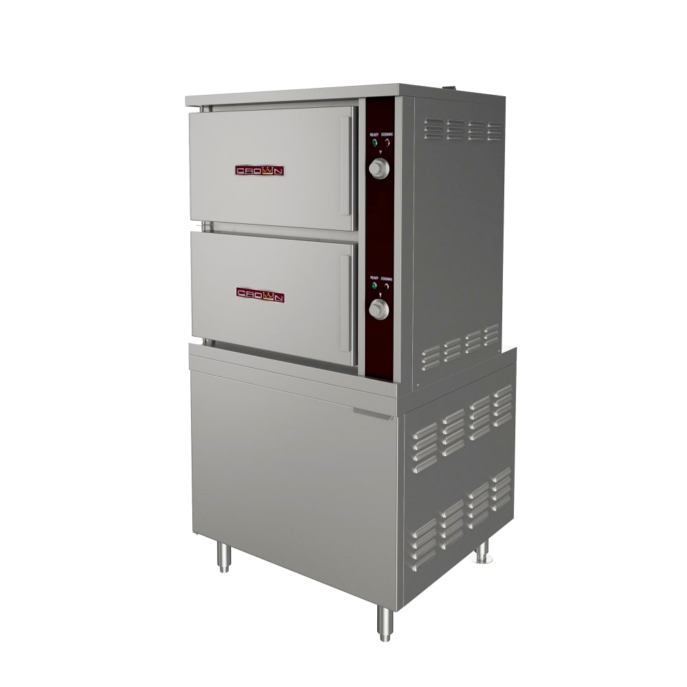 972-GCX1036NG (10) Pan Convection Steamer - Cabinet, Natural Gas