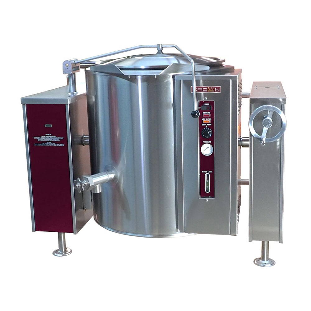 972-GLT20NG 20 gal. Steam Kettle - Manual Tilt, 2/3 Jacket, Natural Gas