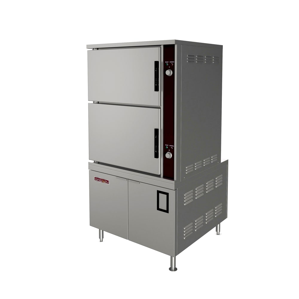 972-SCX21201 (6) Pan Convection Steamer - Cabinet, Steam Coil