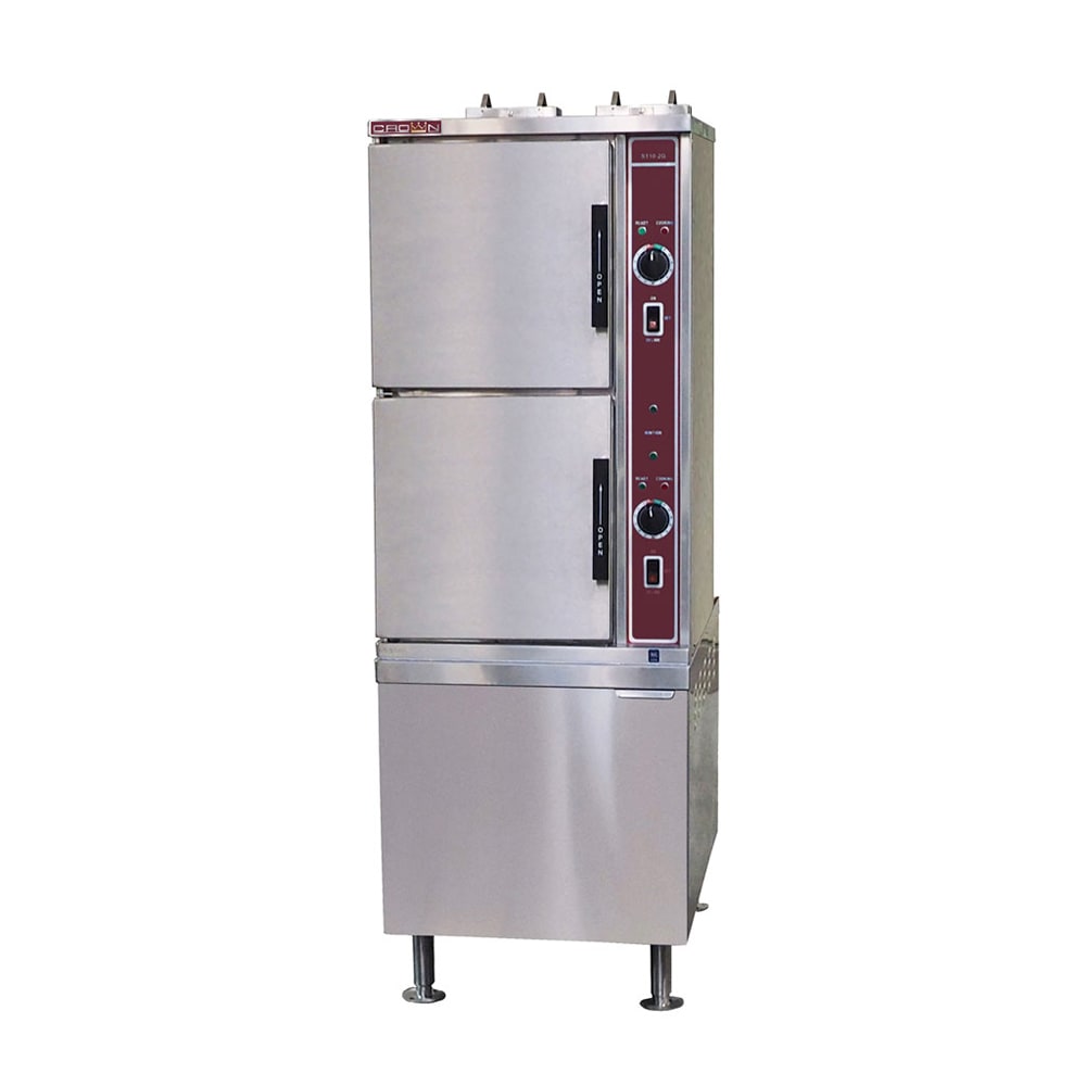 972-GSX16HENG (16) Pan Convection Steamer - Cabinet, Natural Gas