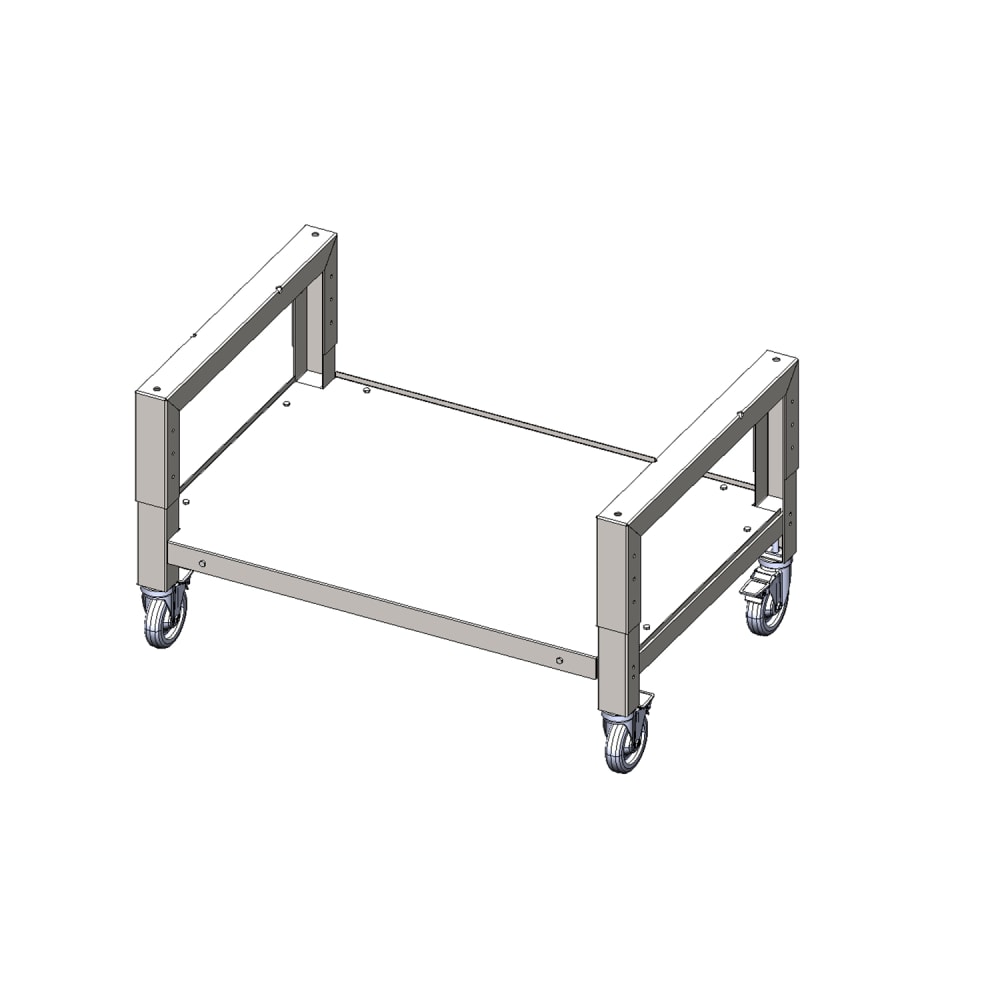 785-10034040ECT 41 2/5" Griddle Cart - Stainless Steel