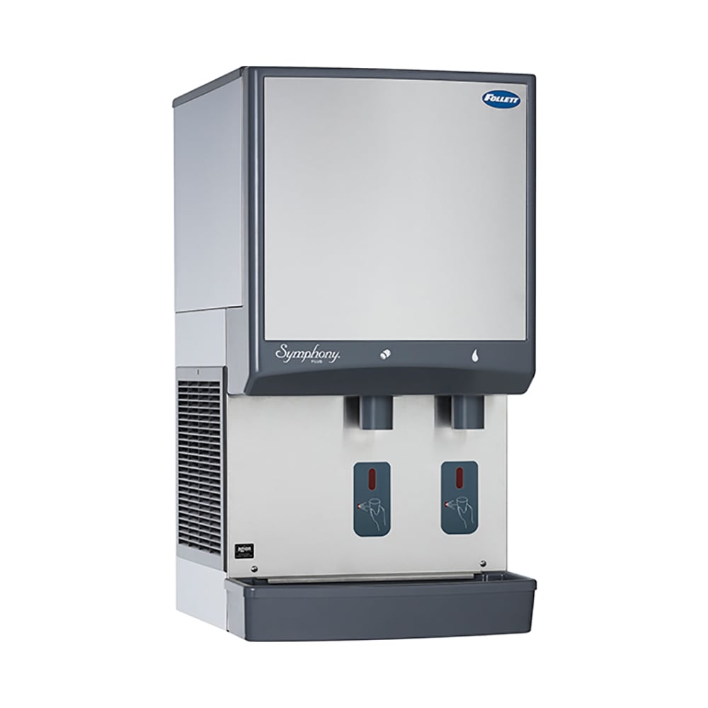 608-50CI425WS 380 lb Countertop Water & Nugget Ice Dispenser - 50 lb Storage, Cup Fill, 115v