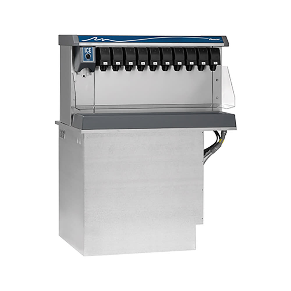 608-VU155B8RP Countertop Nugget Ice & Soft Drink Dispenser - 150 lb Storage - Cup Fill, 115v