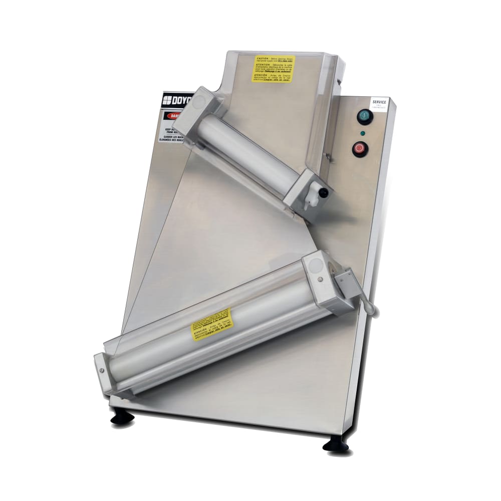 013-DL18DP120 Dough Sheeter w/ 2 Rollers for Sheets Up To 17" W, 120v