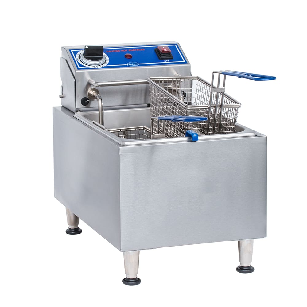 605-PF10E Countertop Electric Fryer - (1) 10 lb Vat, 120v