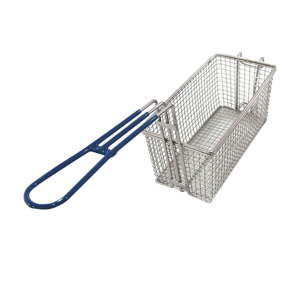 605-SMBASKET10 Fryer Basket w/ Coated Handle & Front Hook, 9 1/2" x 4 1/2" x 4&quot...