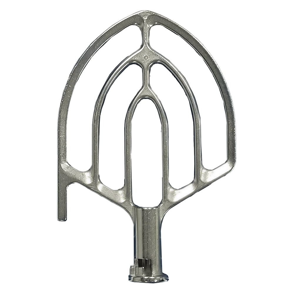 605-XXBEAT10SS Flat Beater for 10-qt Mixer, Stainless Steel