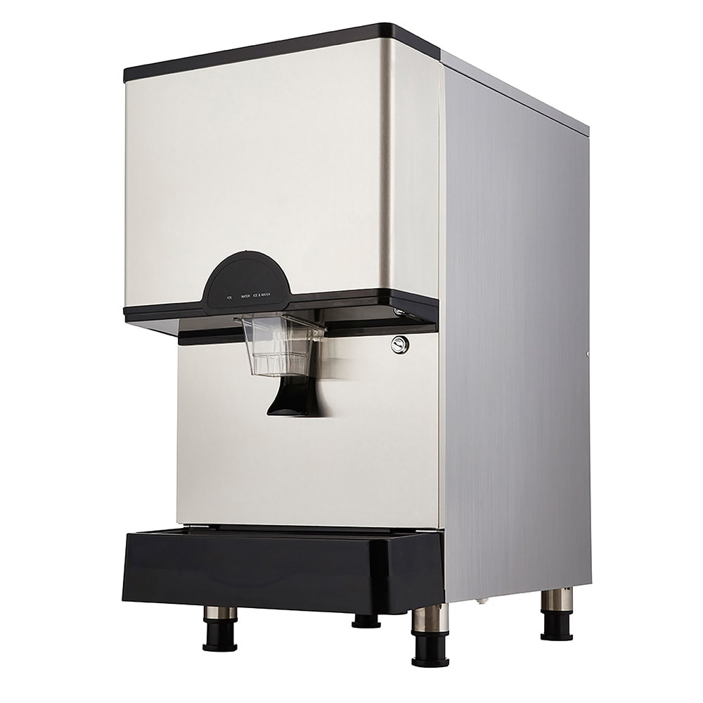 457-ID0300AN 282 lb Countertop Water & Nugget Ice Dispenser - 11 lb Storage, Cup Fill, 115v